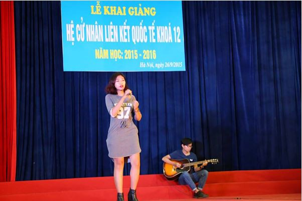 Lễ khai giảng hệ Cử nhân quốc tế khóa 12 năm học 2015-2016